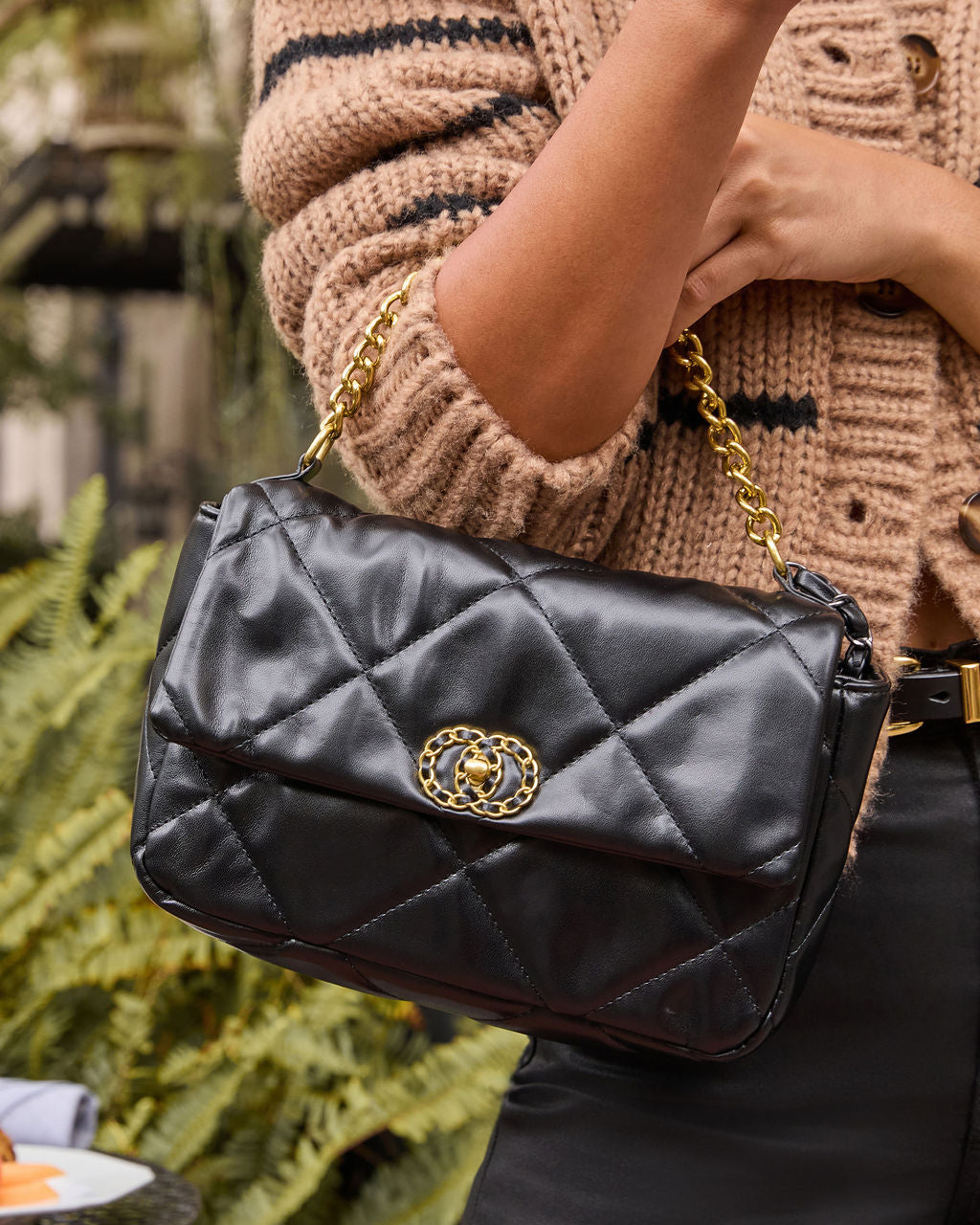 Clarisa Quilted Crossbody Bag