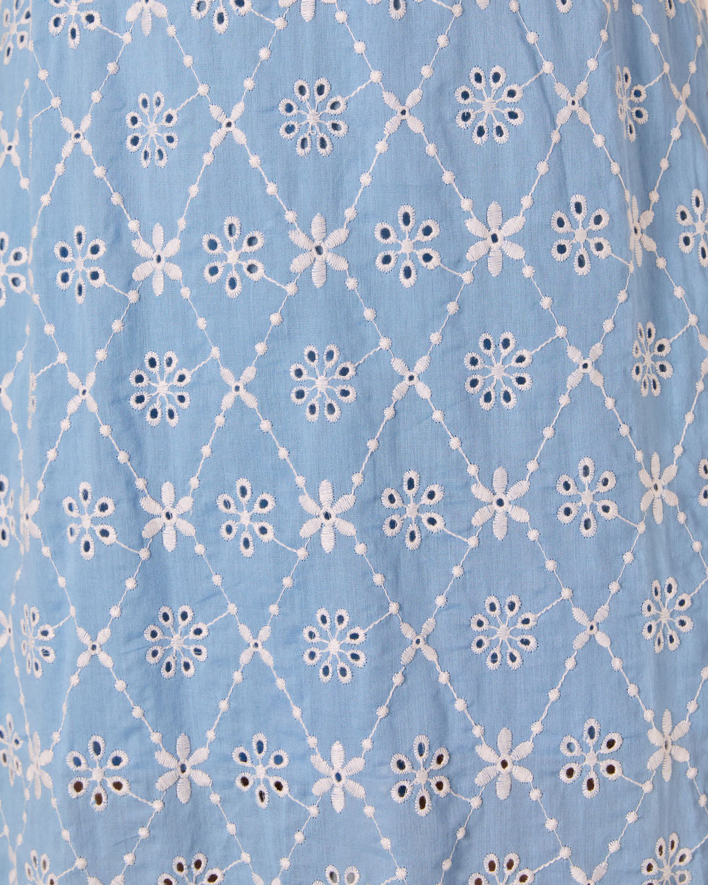 Summer Dreams Eyelet Floral Midi Dress