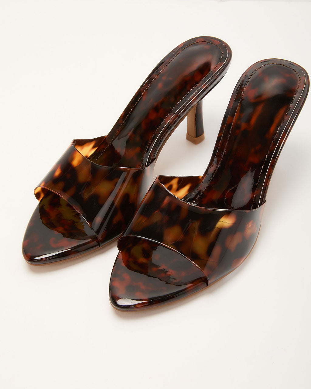 Island Spark Leopard Print PVC Mule