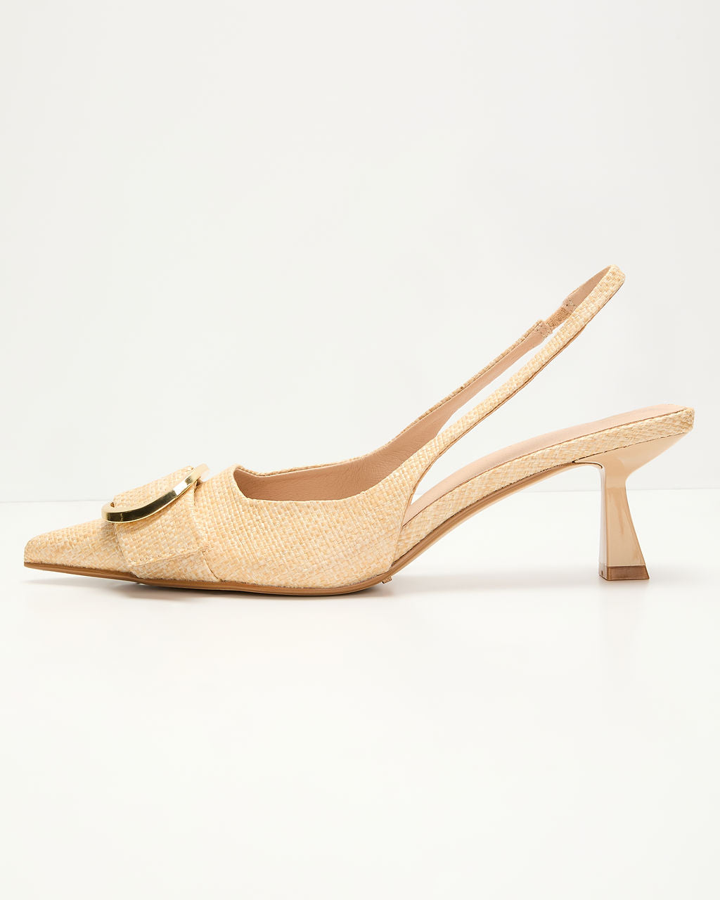 Madyson Slingback Buckle Heels