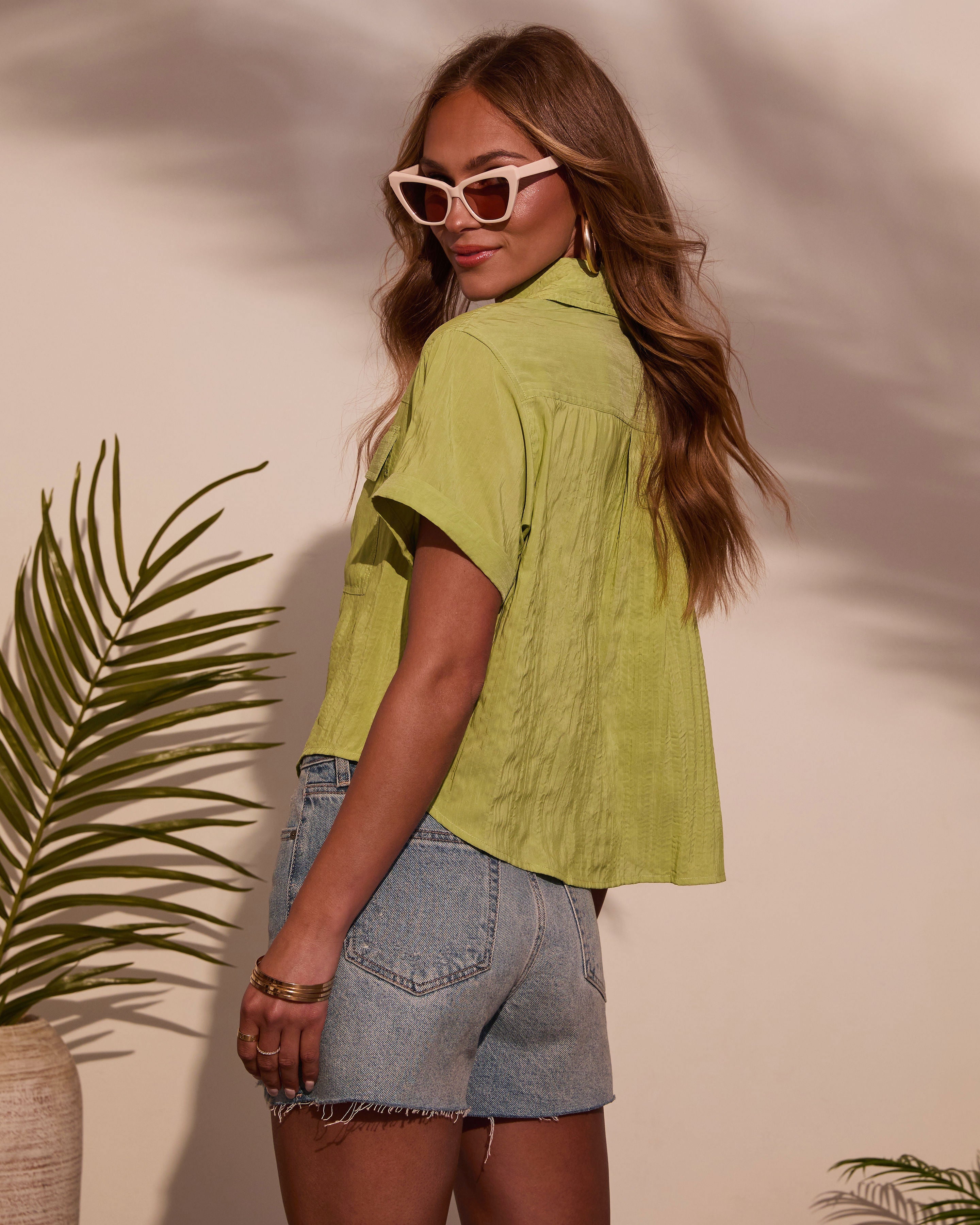 Vienna Short Sleeve Button Down