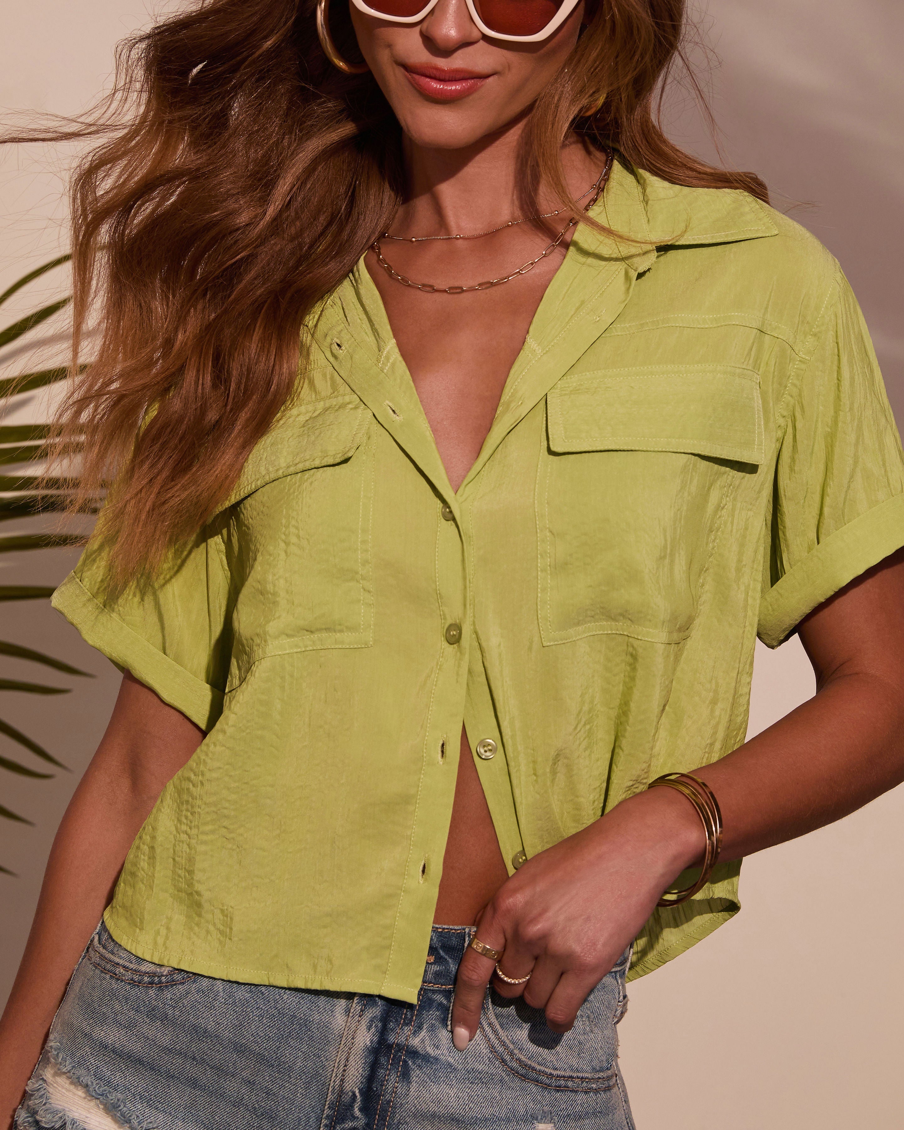 Vienna Short Sleeve Button Down