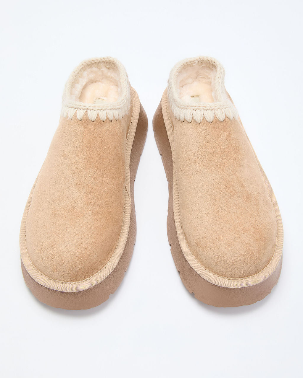 Emberlane Embroidered Platform Mules