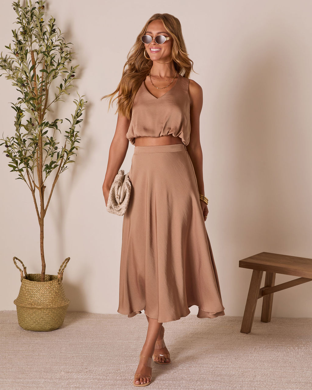 Taylie Midi Skirt