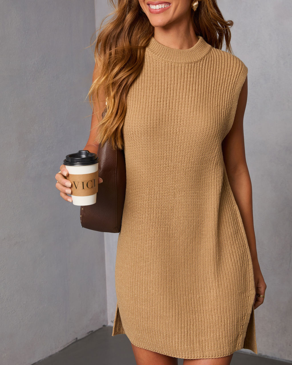 Fiorah Mini Sweater Dress