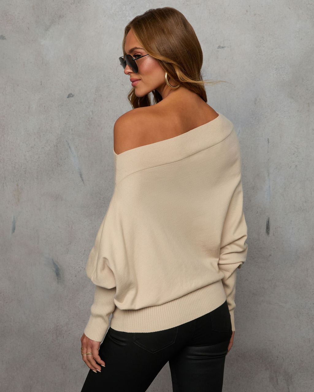 Everglow Off The Shoulder Sweater
