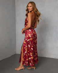 Cider Dreams Printed Maxi Dress