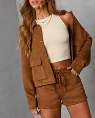 Autumn Muse Suede Jacket