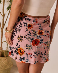 Forever Darling Floral Mini Skirt