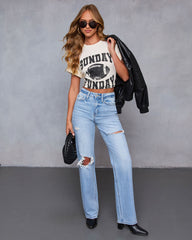 Sunday Funday Short Sleeve Graphic Tee