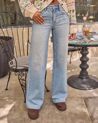 Rowan Grace Stretch Wide Leg Jeans