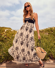 Kylen Printed Maxi Dress