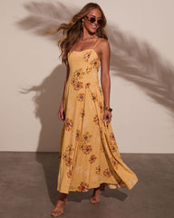 Chase The Sun Floral Maxi Dress