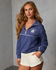 Lady of Leisure Half Zip Pullover