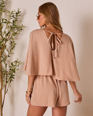 Christien Kimono Sleeve Romper