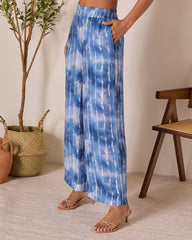 Loulen Striped Tie Dye Pants