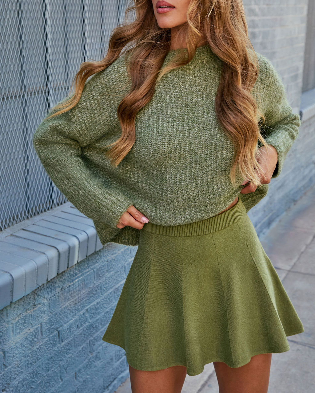 Hearthside Pleated Mini Skirt