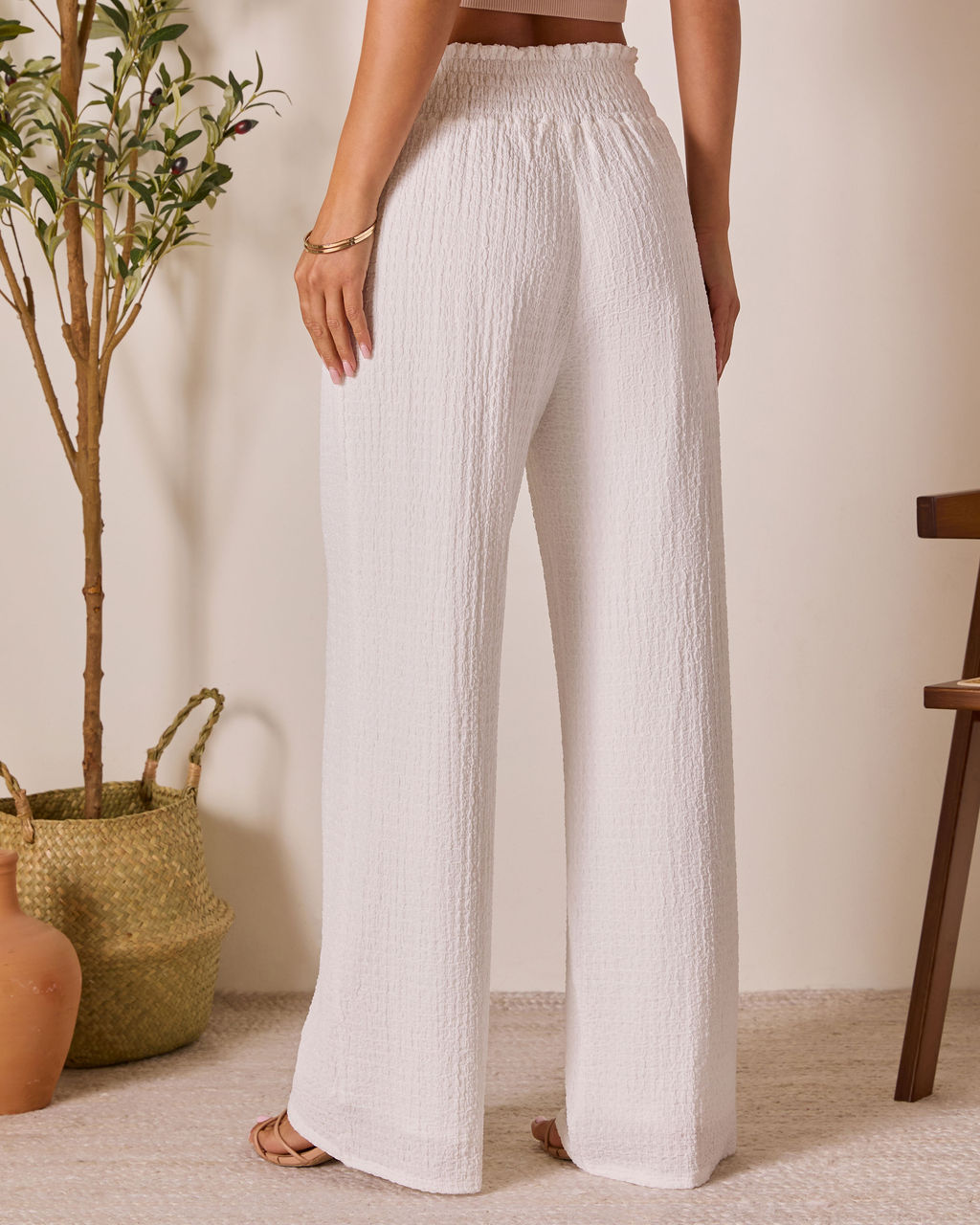 Magen Relaxed Wide Leg Pants