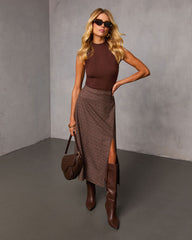 Dusk Loom Printed Maxi Skirt