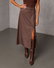 Dusk Loom Printed Maxi Skirt