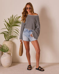 Raymar Contrast Stripe Sweater