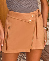 Larnie Faux Suede Mini Skirt