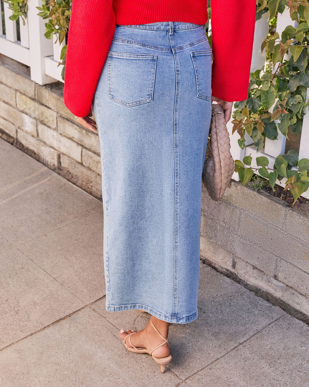 Bianka Denim Midi Skirt