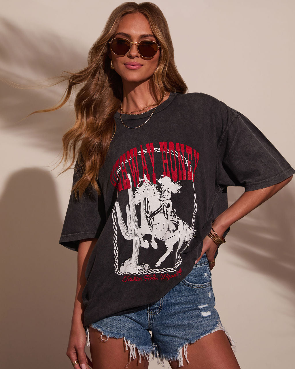 Highway Honey Short Sleeve Graphic Tee