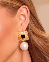 Ravyn Pearl Drop Earrings