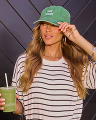 Slow Sundays Embroidered Baseball Cap