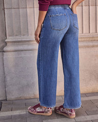 Tallie Rigid Drawstring Wide Leg Jeans