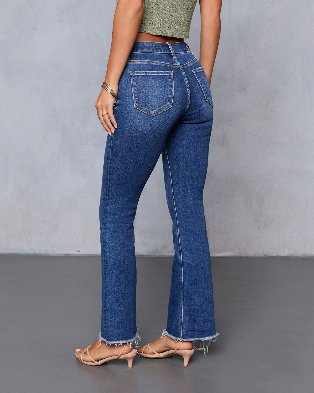 Coelho Stretch High Rise Bootcut Jeans