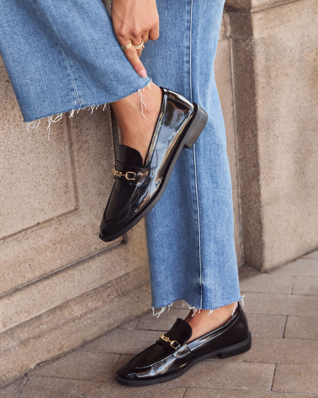 Vestra Horsebit Oxford Loafers