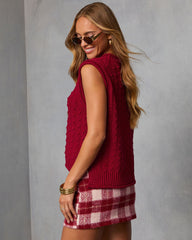 Rosaria Knit Sweater Vest