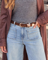 Greer Stacked Buckle Belt