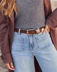 Greer Stacked Buckle Belt