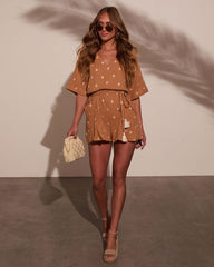 Artisan Aura Waist Tie Romper