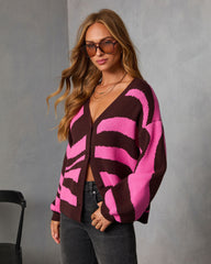 Outside The Box Knit Button Front Cardigan