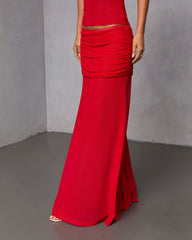 Bittersweet Crush Mesh Maxi Skirt