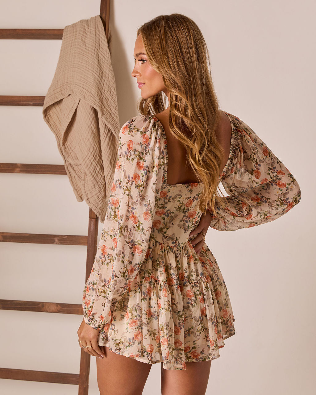 Lendie Fitted Waist Romper