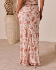 Romance Rewritten Floral Maxi Skirt