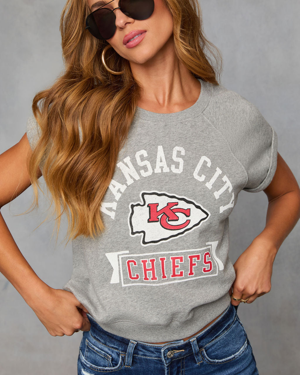 Kansas City Chiefs Zone Sleeveless Graphic Tee