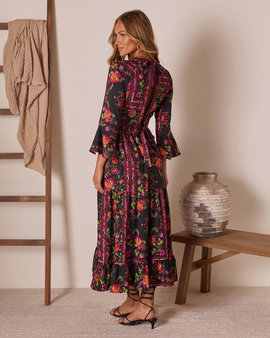 Echo Wild Printed Midi Dress