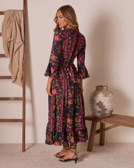 Echo Wild Printed Midi Dress