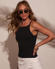 Mariana Ribbed Knit Tank