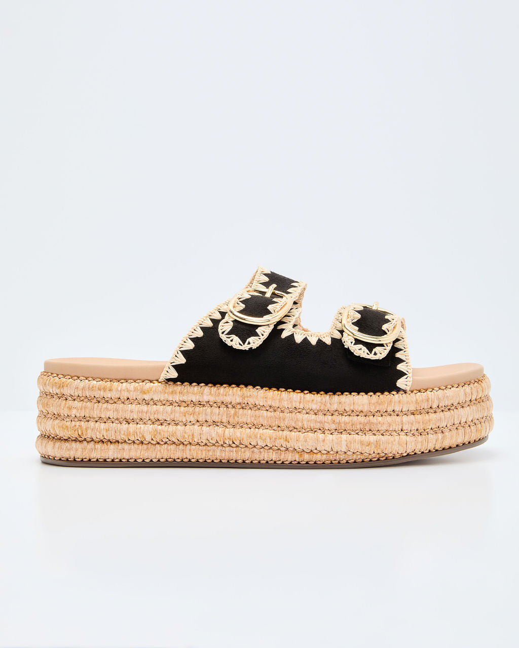 Heidi Woven Platform Sandals