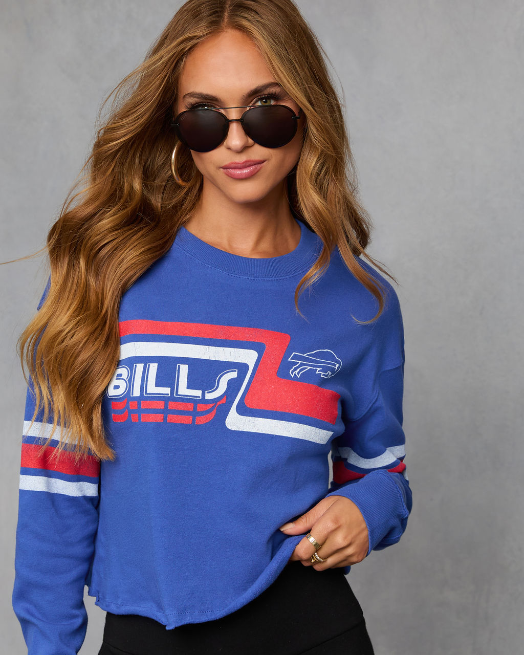 Buffalo Bills Huddle Long Sleeve Graphic Tee