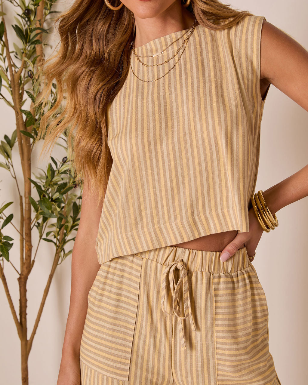 Meadowlight Striped Boxy Tank