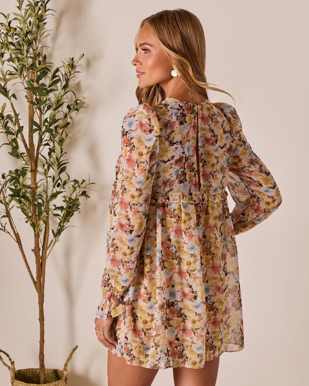 Forever Muse Pleated Mini Dress