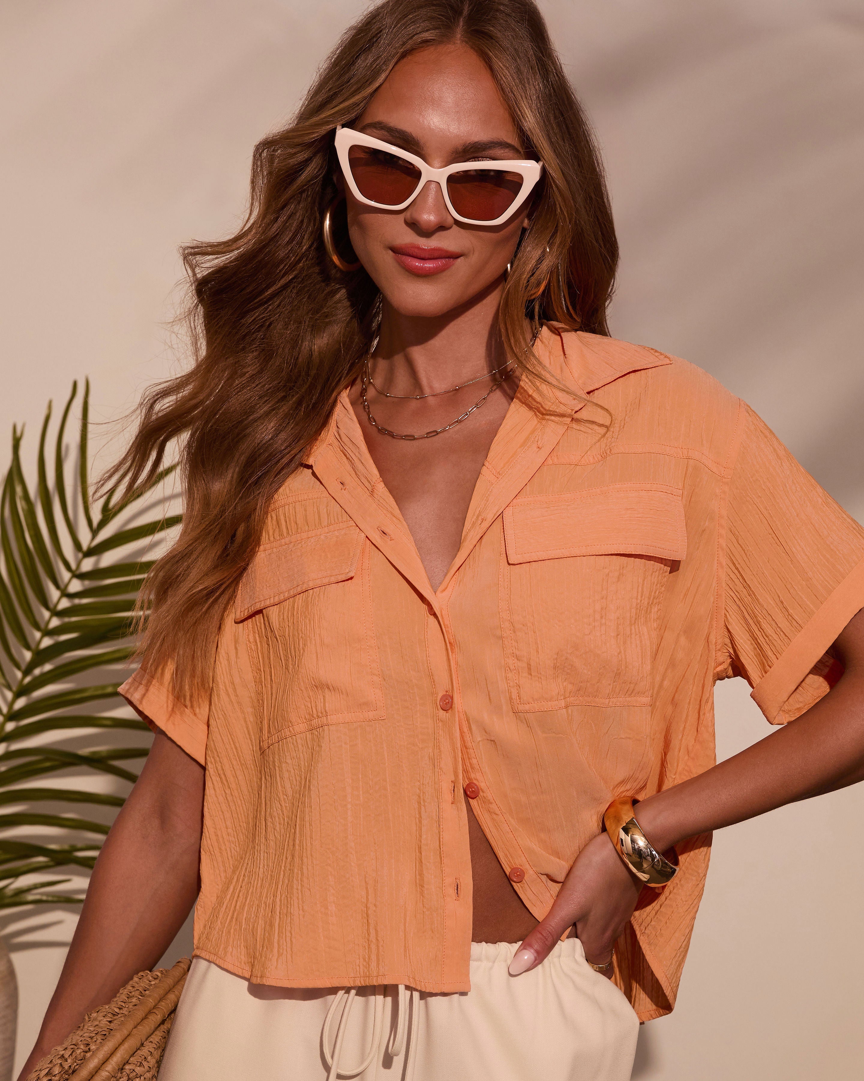 Vienna Short Sleeve Button Down